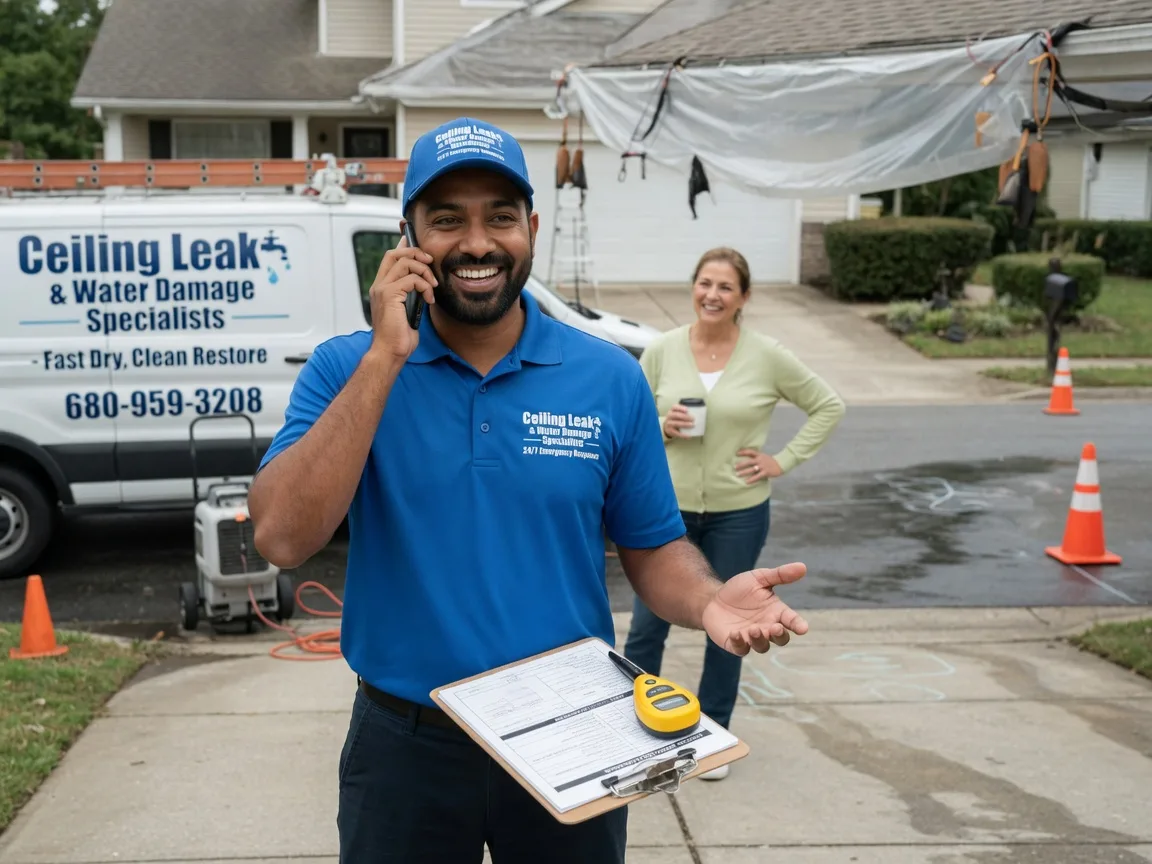 Ceiling Leak Cleanup Brockport, NY FAQs